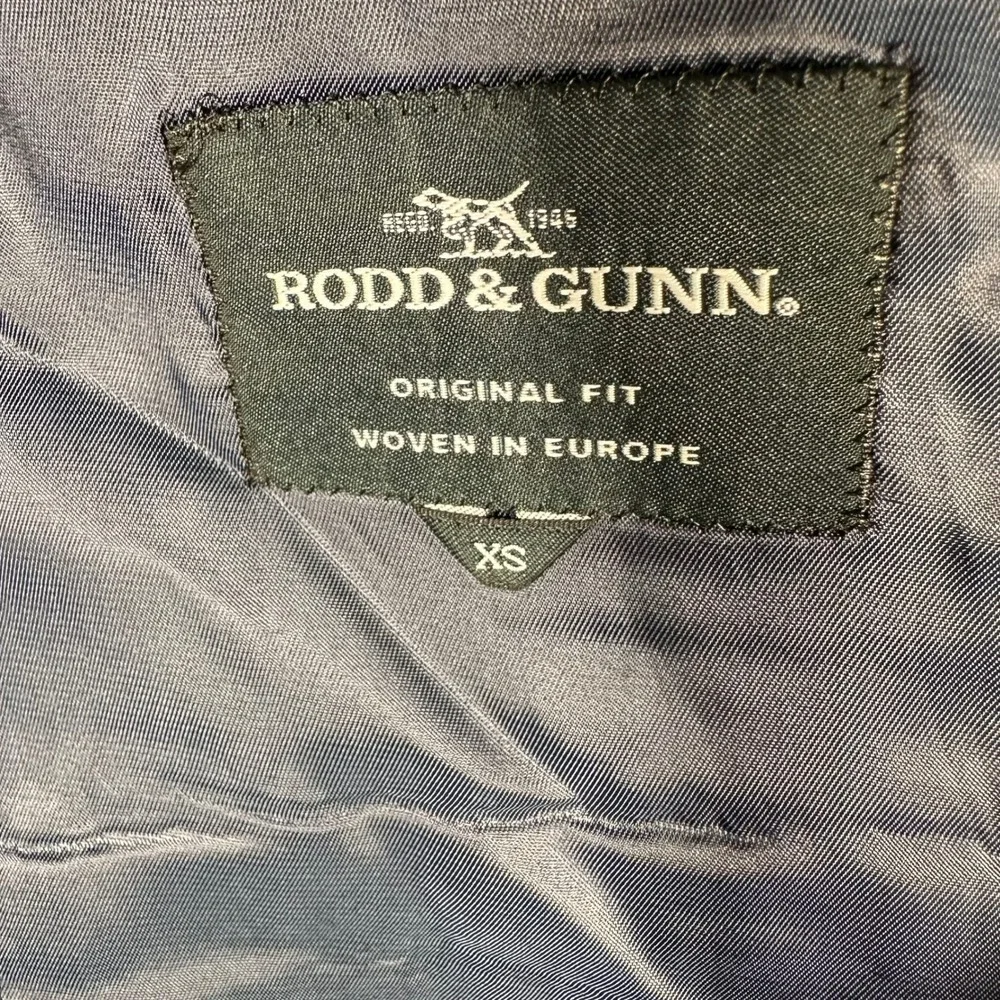 Rodd &‎ Gunn Doyleston Jacket Mens XS Denim Blue Linen Cotton Blazer BP1214 NEW